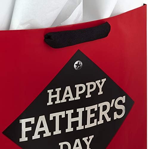 Белег 15 Екстра Големи Татковци Ден Подарок Торба Со Ткивна Хартија