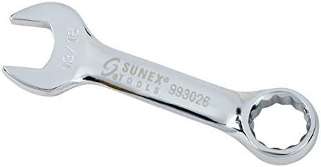 Sunex Tools 993022 11/16 Целосно полиран клуч за комбинирана комбинација