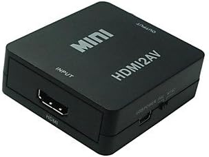 Мини HDMI V1. 4 ДО RCA AV/CVBS Композитен Адаптер Конвертор ЗА КОМПЈУТЕР PS3 VCR ДВД PAL NTSC
