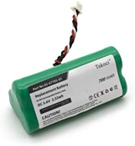 Батерија за замена на Takoci за симбол LS4278 LS4278-M DS6878 DS6878-SR, одговара на бројот на дел BTRY-LS42RAAOE-01 82-67705-01