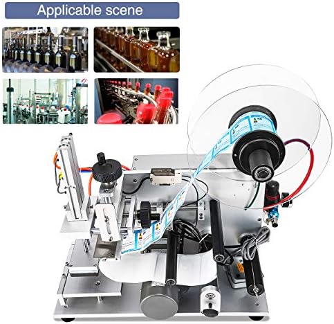 Полу-автоматска машина за обележување на полуавтоматска рамнина, машина за прилагодување на етикетата за прилагодување на етикетата