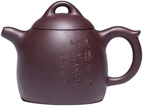 Модерни чајници чајник 160 мл виолетова модар патлиџан пире рачно изработено виолетова глинеста чај сад qin quan чајници чај поставени чајници