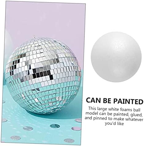 Јардве тркалезна пена топка свадба реквизити рачна пена цврста топка бела