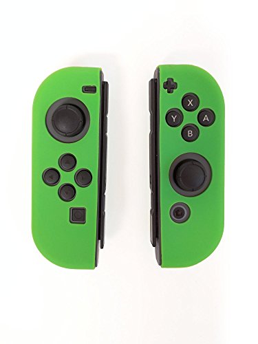 Индиго 7 - Nintendo Switch Controller Deluxe Gel Controller Gel Cover, зелена боја, зелена