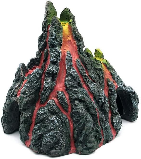 BATRC SYXYSM вештачки воздушен камен резервоарот за риба Аквариум декорација уредување на водна симулација на вулкан статуа украси