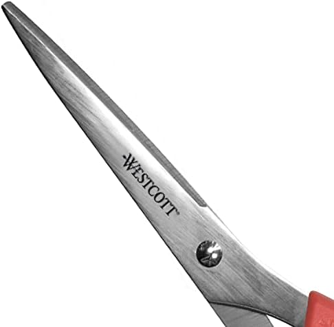 Westcott 389248 Westcott Целокупна вредност 8-инчи Стандардни ножици од не'рѓосувачки челик