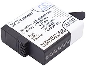 Камерон Сино нова замена батерија одговара за GoPro 601-10197-00, AABAT-001, AABAT-001-AS, ASST1, CHDHX-501, CHDHX-701, CHDHX-701-RW,