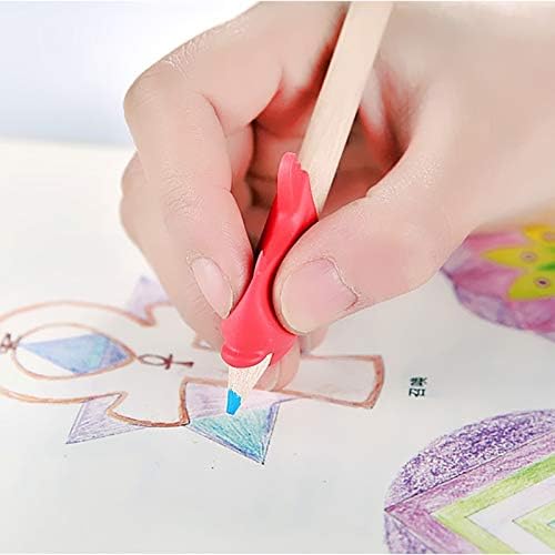 Делови за алатки 1 парчиња држач за деца молив за пишување Деца силиконски пенкало за пишување Помош за корекција на уредот за корекција