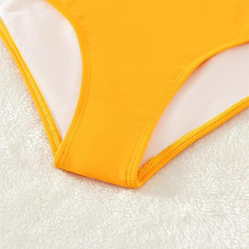 Yubnlvae женски костим за капење Едно парче лабаво вклопено целосна покриеност V вратот печатено 2023 летен плажа за одмор трендовски