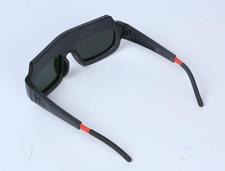 Соларни автоматски очила за заварување на заварување, очила за заварување, 5 заштитни леќи, со кутија за складирање погодна за очила
