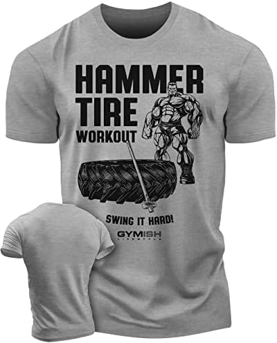 Вежбање кошули за мажи, кошула за салата за гуми за гуми смешни изреки за кревање маица