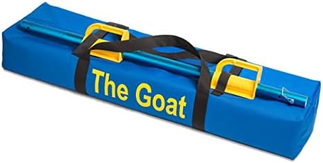 Асистент на коза вклучува 4'poles, кука, мека подлога за покрив на допир и торба за дуфли.