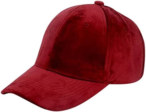 Смачкана гроздобер камионџија капа обичен тато капа ново кадифено бејзбол капа за жени мажи спортски капа хип хоп капи неструктурирана