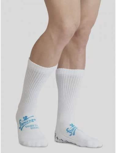 Фламинго дијабетични чорапи со анти -лизгачки заеднички за машки и женски код 2156