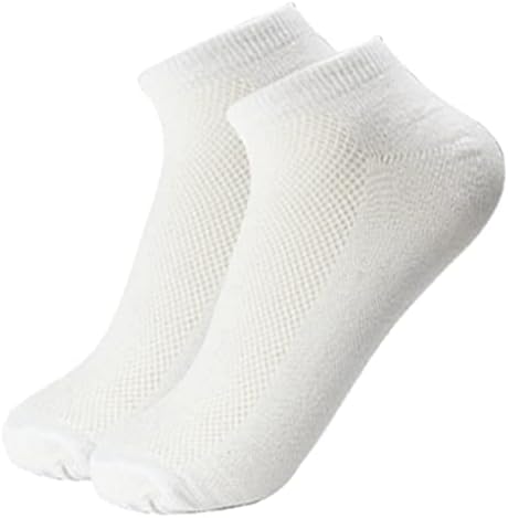 N/A 5Pair Четири сезони Машки мрежи за чорапи за вреќи пролетни и летни чорапи машки мрежни чорапи за дишење