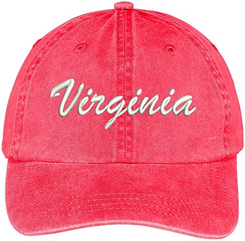 Трендовски продавница за облека во Вирџинија држава извезена памучна капа за прилагодување на низок профил