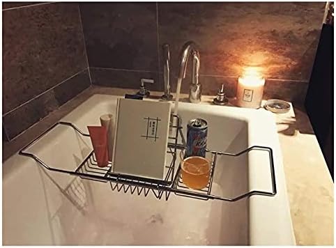 Либер осветлување Када капа за када за читање решетката бања бања решетката за вино метал што може да се повлече од не'рѓосувачки челик бања