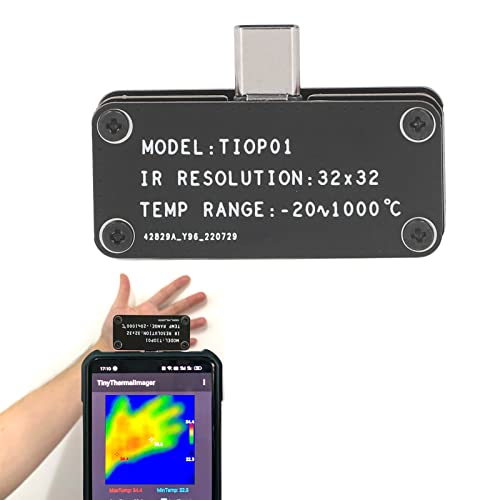 Телефонска инфрацрвена термичка камера, тип Ц двојазичен телефонски термички објектирање на термички слики за електронска опрема