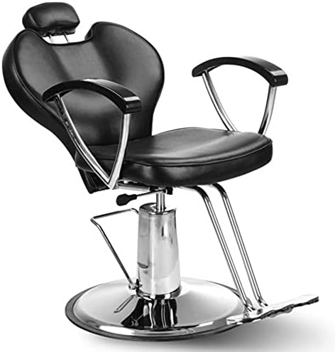 IrdfWh Опрема за убавина за коса бербер стол професионален преносен хидрауличен лифт човек бербер стол мебел за црн салон
