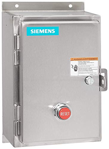 Siemens 14DUD32WA Тешки стартер на моторот, преоптоварување со цврста состојба, автоматско/рачно ресетирање, отворен тип, NEMA 4/4x, водоотпорен