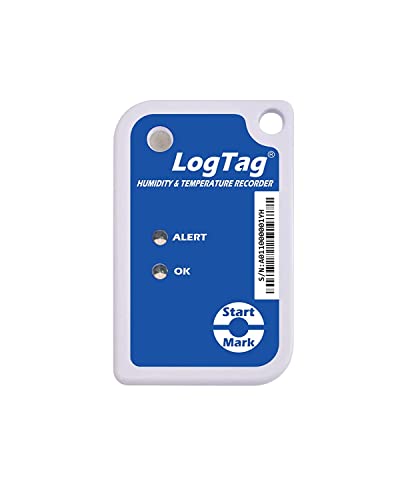 LOGTAG HASO-8 Едно-употреба на влажност и рекордер на температура со 8000 читања на влажност и температура, до 6-месечна батерија,