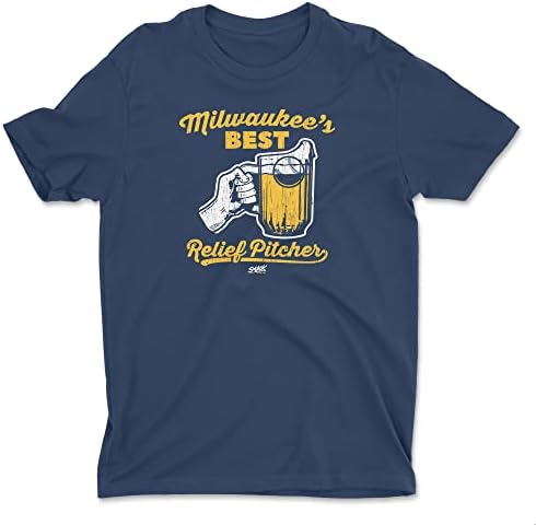 Најдобра маица за олеснување на стомна на Милвоки за fansубителите на бејзбол во Милвоки