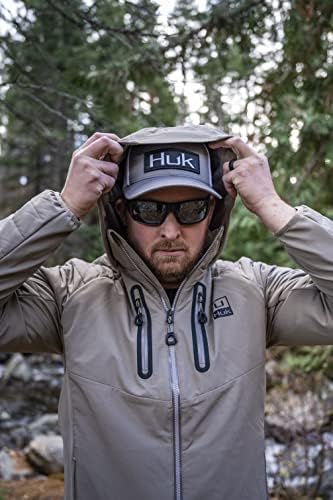 Huk Men's Icon X Superior Hybrid јакна | Отпорен на вода и доказ за ветер