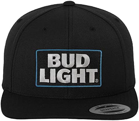 Bud Light Официјално лиценциран лого Patch Premium Snapback Cap
