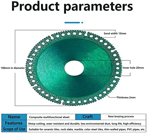 Eziis 2023 Нов неуништлив диск за мелница, неуништлив диск за сечење 2.0, дискови за сечење метал, соединение мултифункционален агол за