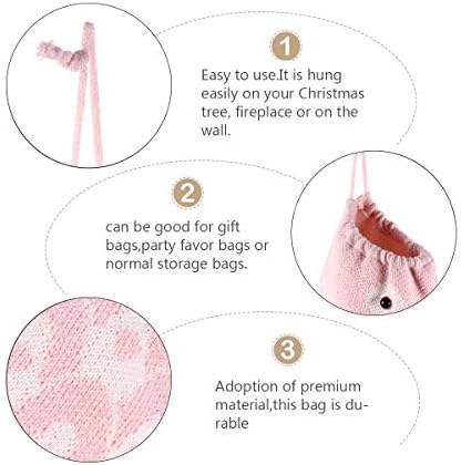 Божиќни чорапи на Абаодам, Божиќно чорап, кеса за подароци, плетење сирена декоративна чорап што се користи за славење на Божиќ
