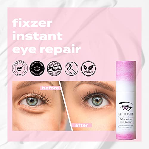 Eyetitude - Fixzer Instant Eyent Eye Поправка на око - Затегнување на околината на окото за намалување на фините линии и подпухналост