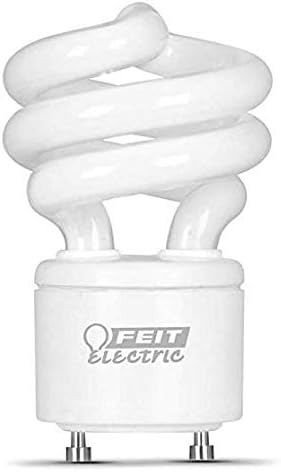 Feit Electric BPESL13T/GU24/2 900 Лумен Мек Бел Мини Пресврт GU24 CFL, Троши До 78% Помалку Енергија, Компактен Флуоресцентен, Просечен