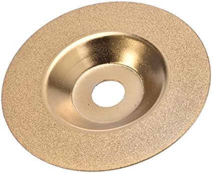 Депила 100 мм златен дијамант титаниум мелење на тркалото за полирање на тркалата за полирање на диск мелница за мелница за мелница за мелење