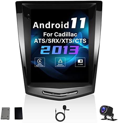 [2+32G] Android 11 Автомобил Стерео ЗА CADILLAC ATS/SRX/XTS/CTS 2013 Со Apple Carplay&засилувач;Android Auto, 9.7 Инчен Екран На Допир Автомобил
