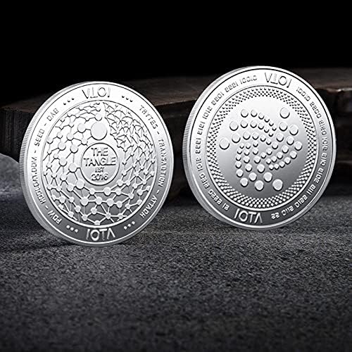 Крипто -монета Ада Кардано Крипто -монета Омилена монета Иота Коиниота Виртуелна монета Bitcoin Ripple Commorative Coin