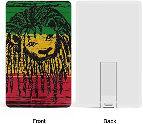 Лав На Знамето НА Јамајка USB Диск Кредитна Картичка ДИЗАЈН USB Флеш Диск U Диск Палецот Диск 64G