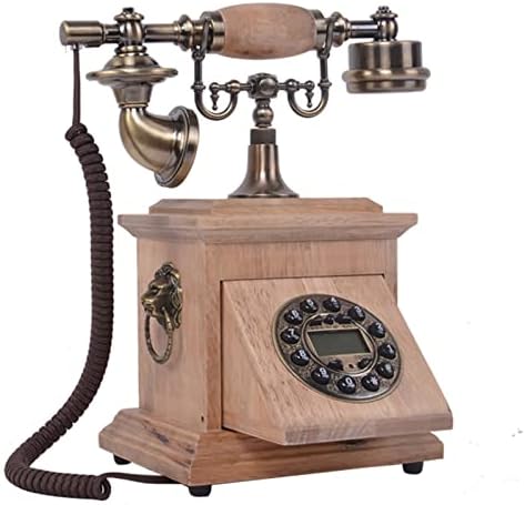 Counyball Rotary Dial Telephone Div Decoration Classic Desk Thone American Office Retro Fildline European Style European Style Home