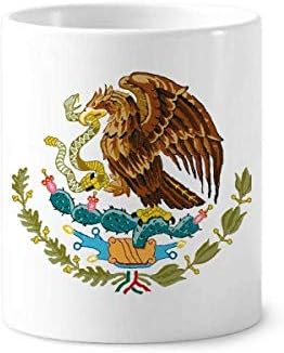 Мексико Национален амблем Земја на земја за заби, држач за четкичка за заби