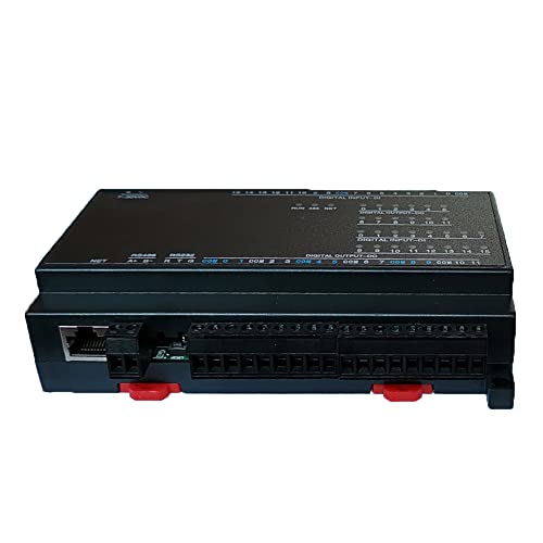 CWT-MB307D 8AI+8DI+8DO RS485 Ethernet Modbus RTU TCP IO модул за стекнување