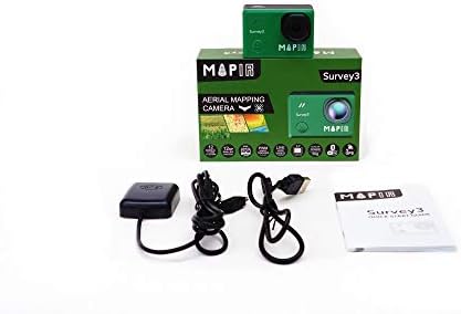 MAPIR Анкета3N NDVI мапирање камера RGN RED+зелена+во близина на инфрацрвен филтер 8.25mm f/3.0 Без нарушување на тесен агол GPS екран на