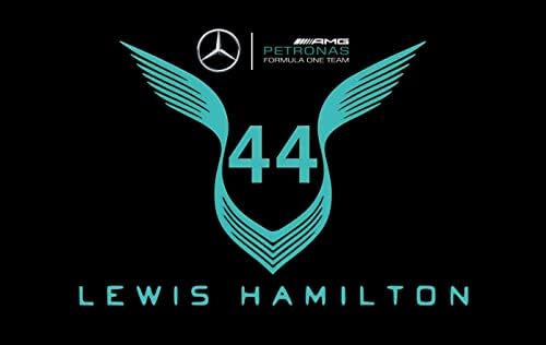 Луис Хамилтон #44 Знаме На Формула Еден