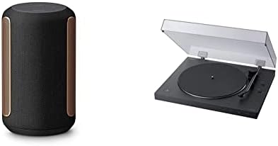 Безжичен звучник Sony SRS-RA3000 360 Reality Audio Wi-Fi/Bluetooth, Black & PS-LX310BT Почен погон на ременот: Целосно автоматски безжичен