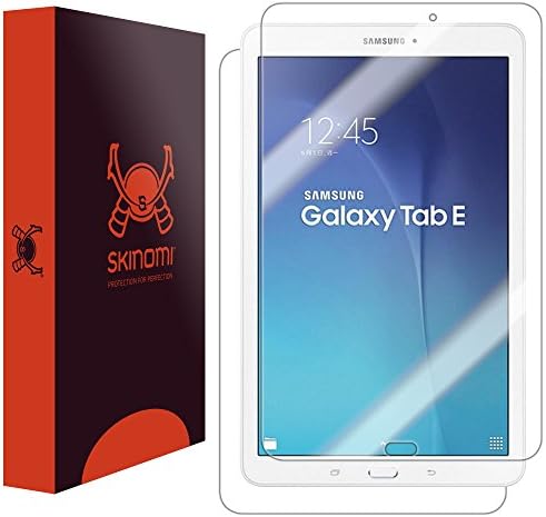 Заштитник на кожата на кожата на целото тело, компатибилен со Samsung Galaxy Tab E 9.6 Techskin Целосно покритие јасно HD филм