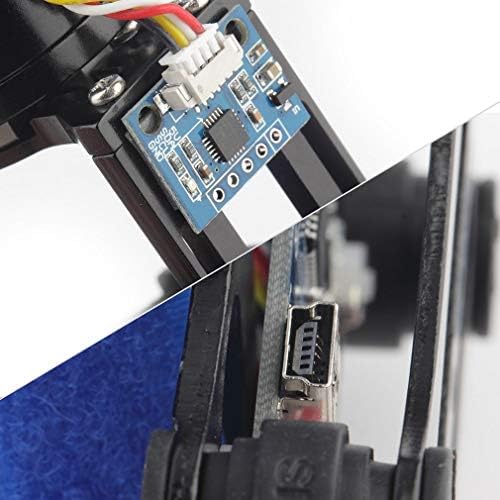 Супер светлина 2 -оска без четка за четки за монтирање Gimbal за DJI Phantom GoPro 3 3+ 4 CNC моторна камера Gimbal со BGC контролер RTF за F450 F550 GoPro Hero3+ Hero3 FPV - црна