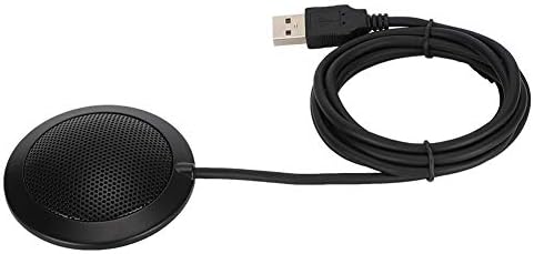 LLMY USB Микрофон, Сеопфатен Кондензатор Микрофон За Видео Конференција, Снимање, Компатибилен За WINDOWS XP/Vista/7/8/10 И За Мек