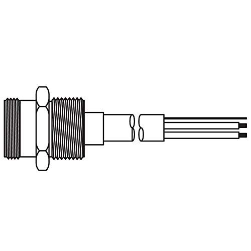 Molex DN5100-M010 DEVICENENET MINI-CHANGE TRUNKET, машки директно, 5 пол, 1/2 -14NPT Големина на низата за монтирање, тип на кабел за трупот,