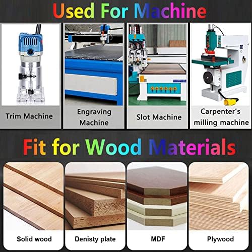 Бит за рутер со трокреветни мониста, 1/4 инчен мебел за мебел за мебел и секач за мелење со врвно лежиште, алатка за обработка на обработка