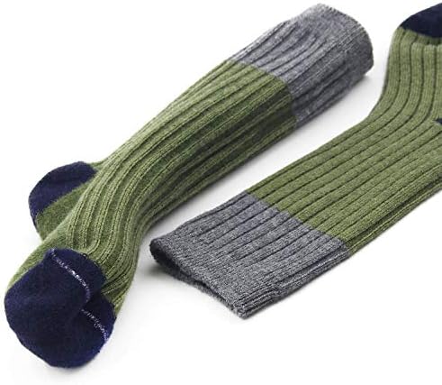 Момци волна чорапи деца зимски топли чорапи термички екипи чорапи за момчиња 6 пакувања