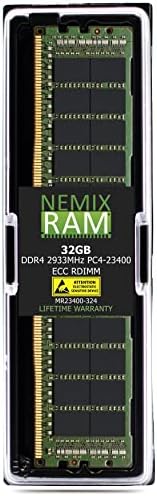 Supermicro компатибилен MEM-DR432LC-ER29 32GB DDR4-2933 PC4-23400 RDIMM Регистриран модул за надградба на меморија од Nemix RAM