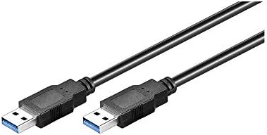goobay 95717 USB 3.0 Superspeed Кабел, Црна, 1m Должина